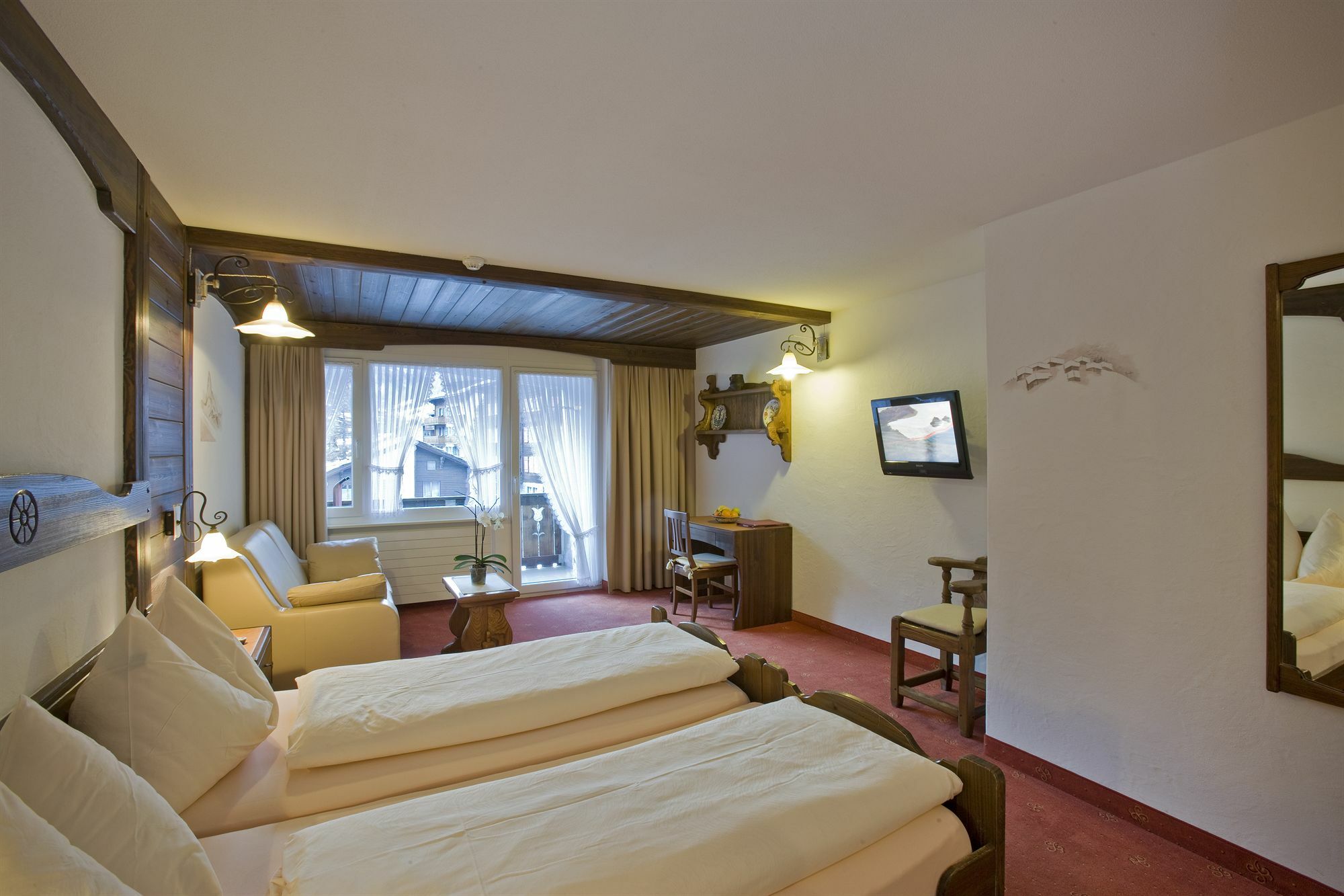 Hotel Antika Zermatt Zimmer foto